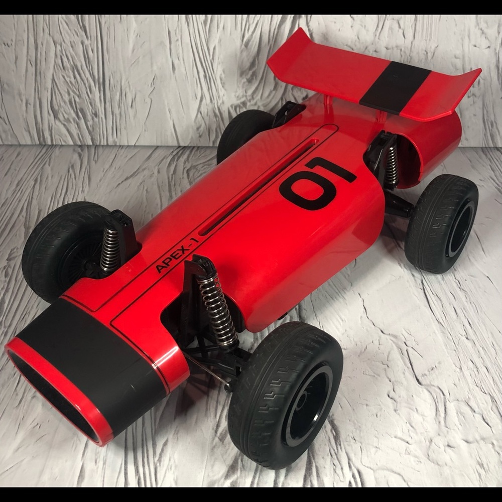 FAO Schwarz 2017 Merchsource RC Race Car Red Apex-1 01 No Remote UnTested